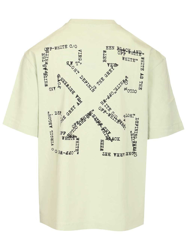 Off-White Type Arrow Skate T-Shirt - Green | 4f108dfac3b56dab35c628080b3d61b97c1d1d30