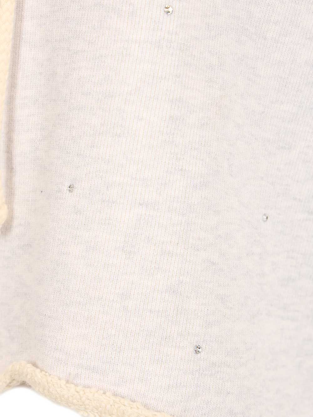 Golden Goose Deluxe Brand Star Crop Sweatshirt Sweatshirts - Grey | 0e485d5e9a6baff29ac548c50cd0ad61e9aa0eca