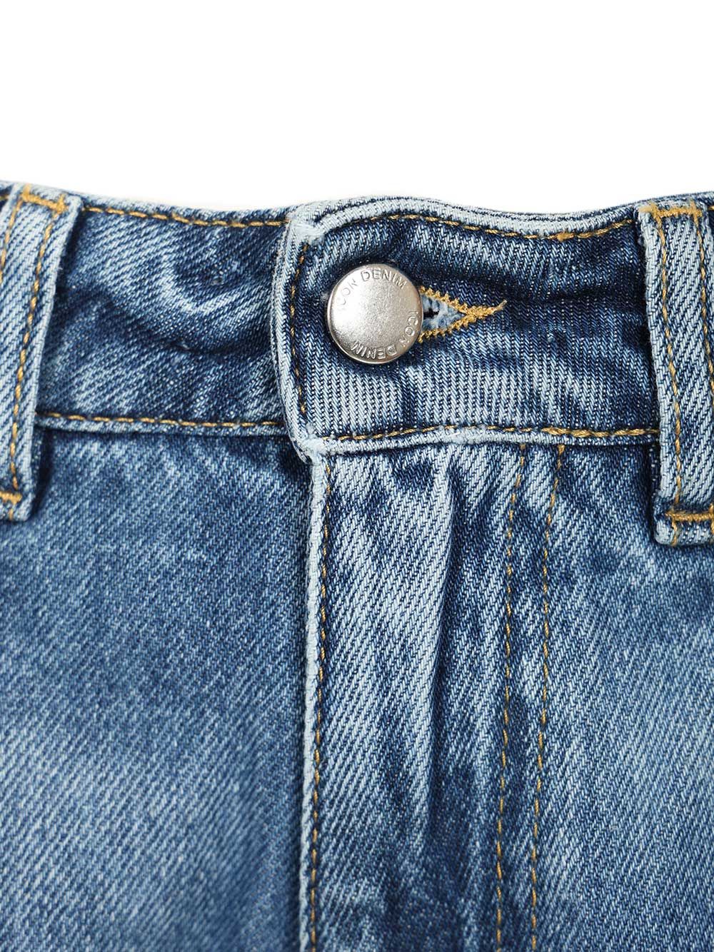Icon Denim Wide Leg Jean - Low Waist Jeans - Blue | 51eabb1252897346fd2adb291542a6b9e90c0b93