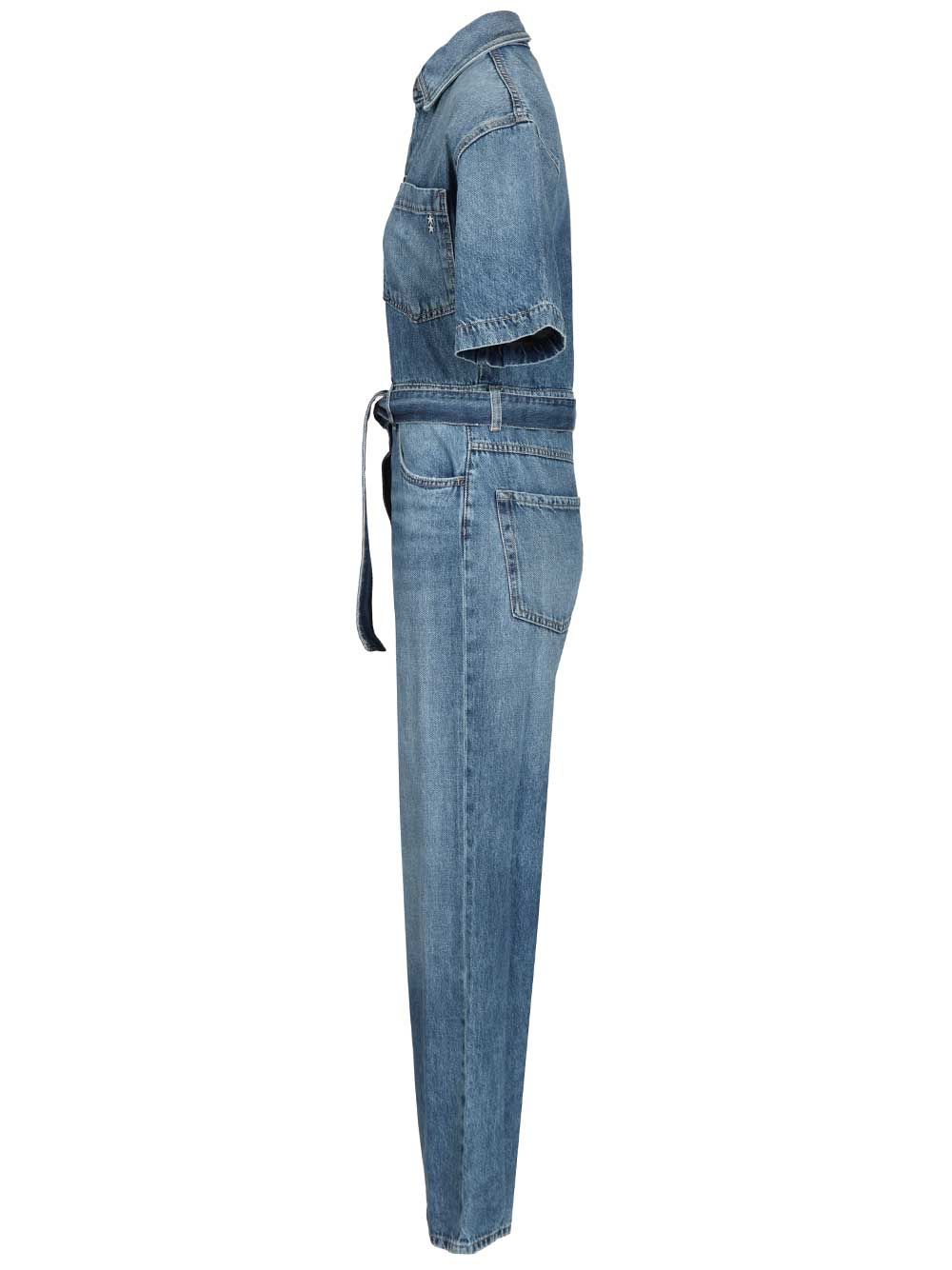 Icon Denim Wide Leg Jumpsuit - Regular Fit Jewelry - Blue | 75ce296248c20bb412947ca6c4b68e8fb5177cb9