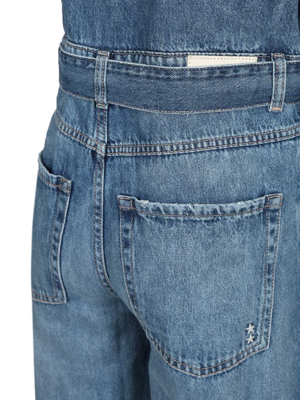 Icon Denim Wide Leg Jumpsuit - Regular Fit Jewelry - Blue | d4f368dbd0883e35eac94cf19c6552df8e9ad242