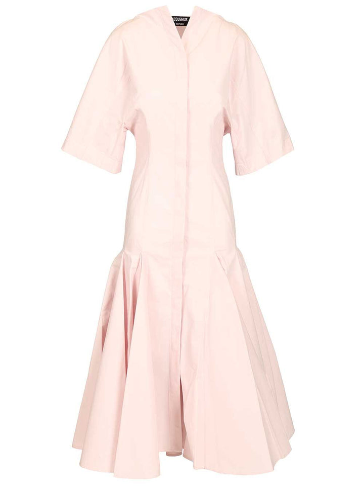 Jacquemus Moisson Dress Dresses - Rose | e6022cdb53ac762ebc7d98dd49d6353b53cb1ccb
