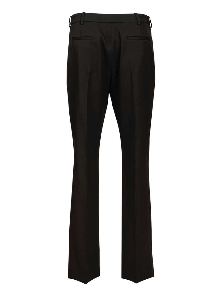Balenciaga Slim Tailored Trousers - Black | 067d95fdfe124c684728dca691acd2c20d754e75