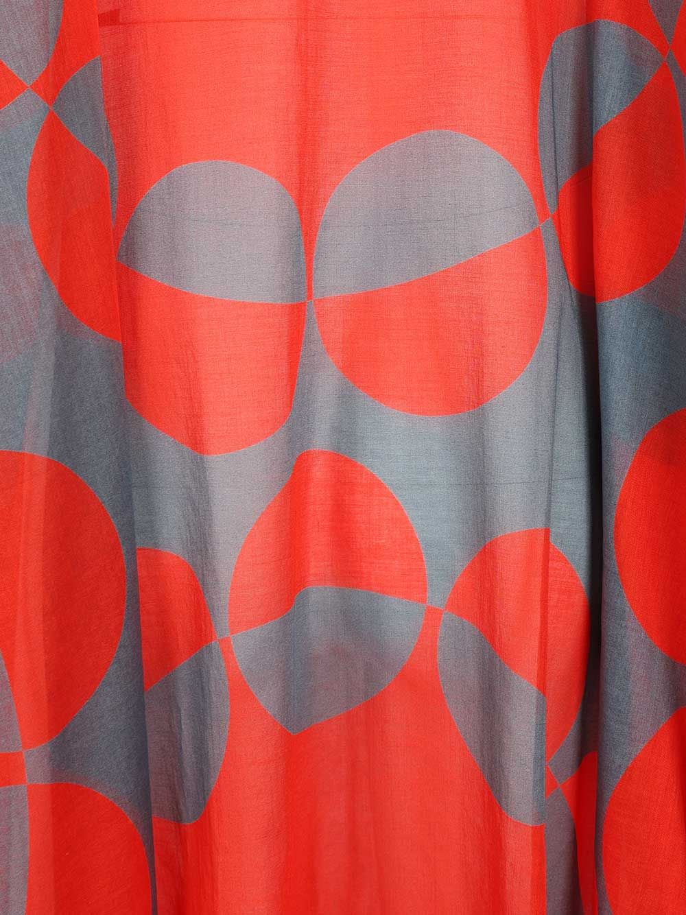 Dries Van Noten Cotton Kaftan With Geometric Print Swimwear - Multicolor | 81abe637bbefffe0dcf0ddd4df01a92669b0bf5c