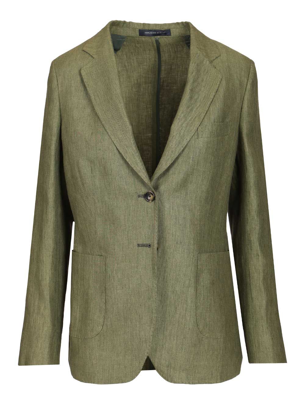 Latorre Linen Blazer Jackets - Green | 25a7b99eb3f65279d0af3d0bb5d53383011d41ba