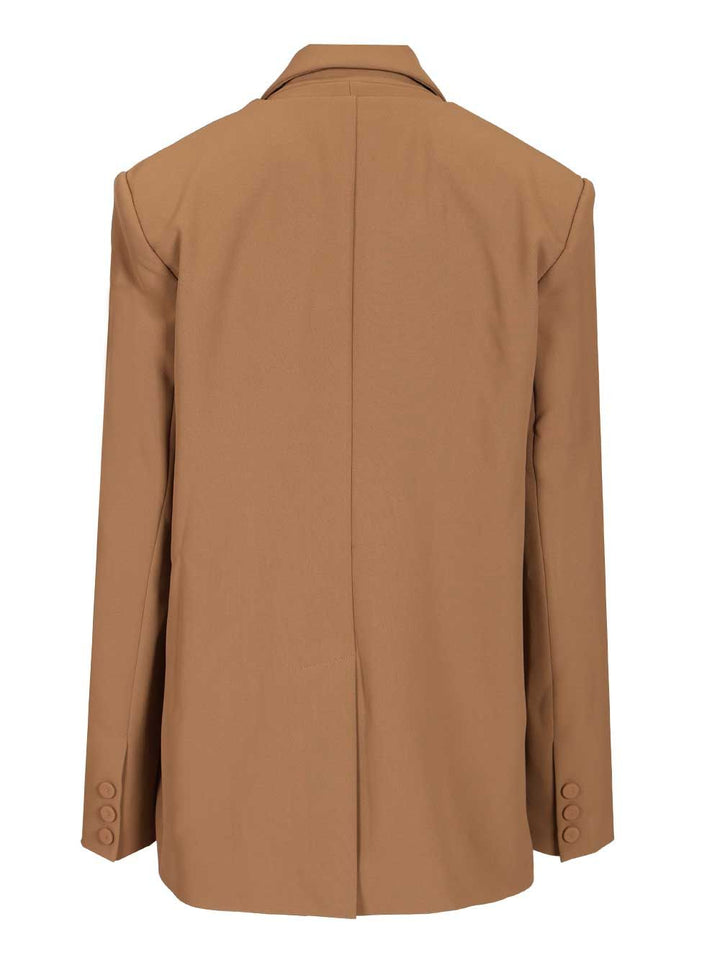 Federica Tosi Cady Blazer With Gilet Jackets - Beige | b760db68040ffd0b844c13a9abef252076ec57fb