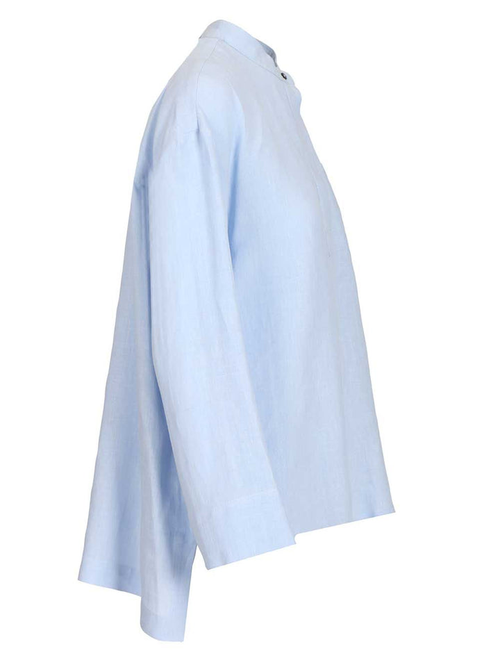'S Max Mara Linen Shirt Shirts - Light blue | aa365d3c2c4f948c0499bf094461338112f414e1