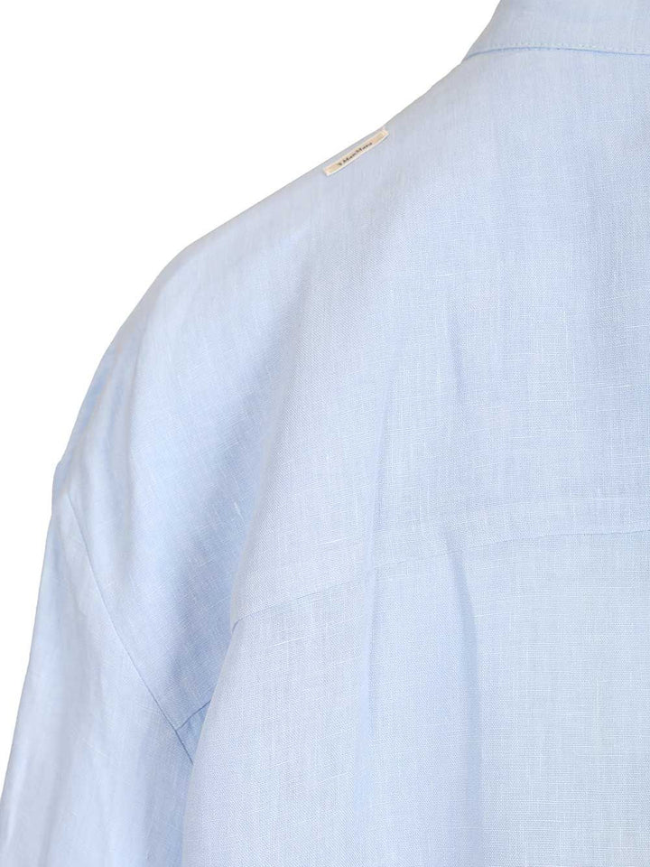 'S Max Mara Linen Shirt Shirts - Light blue | 30e75d449a2f9783902cfd8e84a39161589c5337