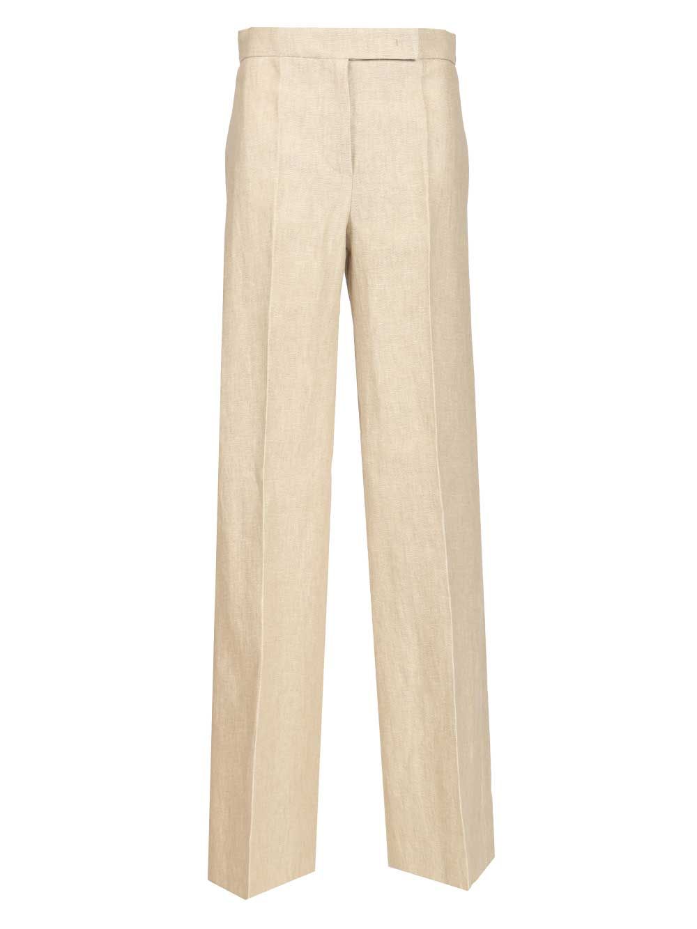 Max Mara Ginnico Trousers - Beige | a243f117eb76550d2d76459452a22119d64bf1d8