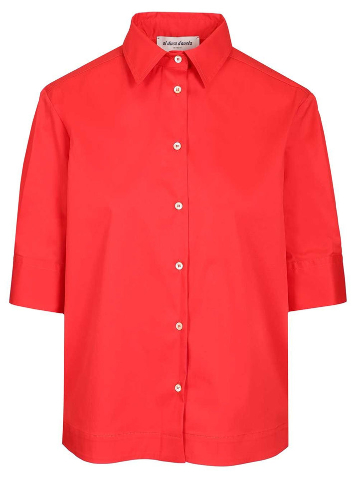 Al Duca D'Aosta Camicia Mm Shirts - Red | 6bb3ff918cc8ade9a511ba46e5a2263bddb42d1a