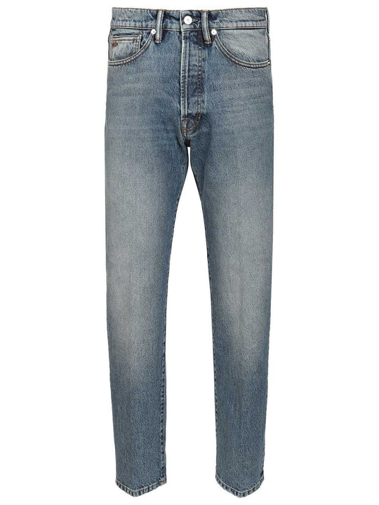 Denim Nathan Dritto Largo Jeans Light Blue