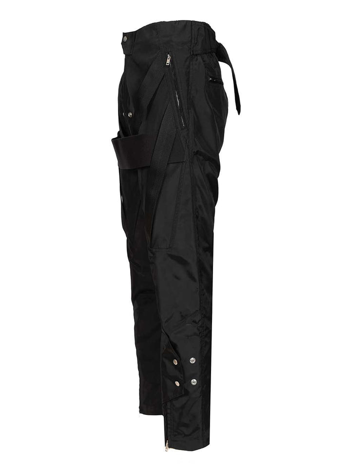 Rick Owens Geth Megastrapped Pants Trousers - Black | 5a79db7529ba54cb5237e11964af53707c79b30b