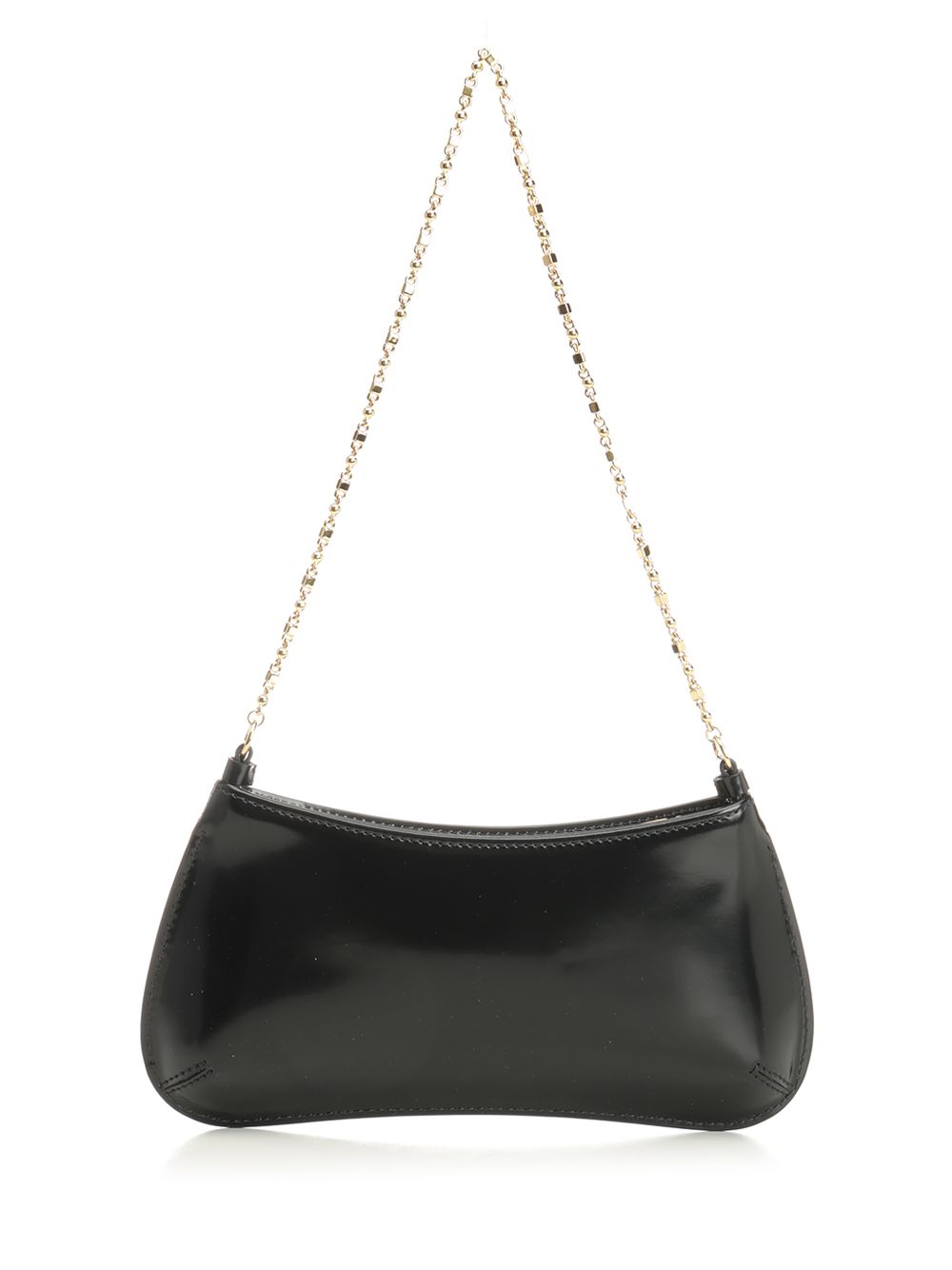 Jacquemus Ex 24hbaw00404ac18a01 Le Petit Bisou Chaine Shoulder Bags - Black | f8de6a618eaacb4a3f9f539607f326c9bcea2d31