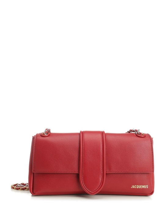 Bambino Chaine Shoulder Bags Red