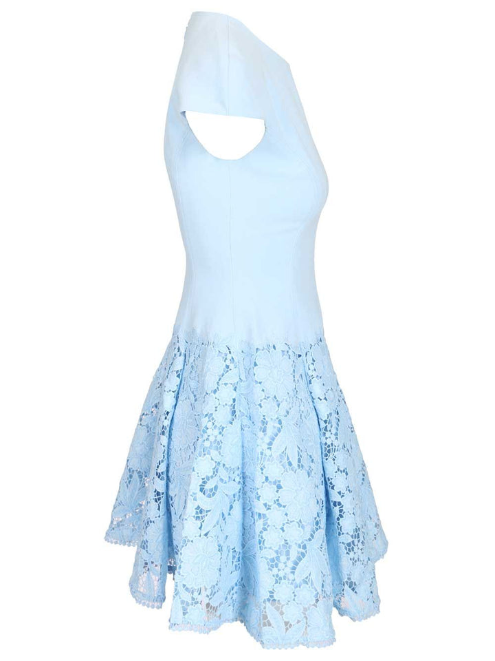 Self-Portrait Mini Dress Dresses - Light blue | 2cfa56048fca79606495329006d6d391e6e551aa