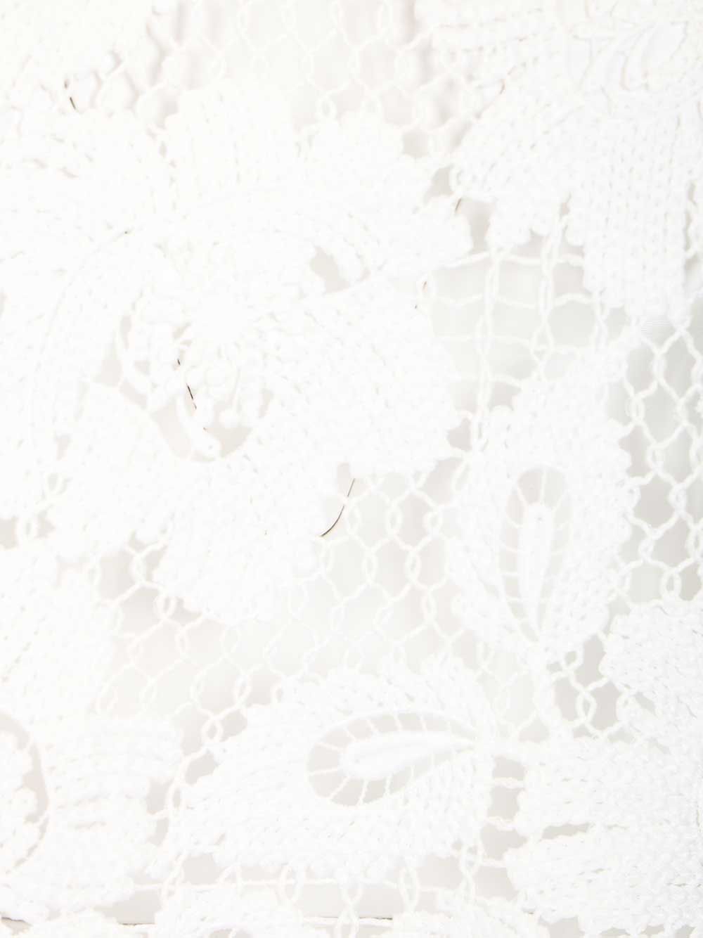 Self-Portrait White Crochet Lace Top Tops - White | f703bb88bcdc5f5d70988e75df429a78cbaf1029