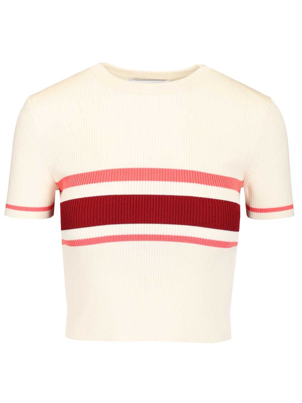 Self-Portrait Knit Top Knitwear - White | 1df6e5d3e9267b0ce87fcd258281079c350b6b37