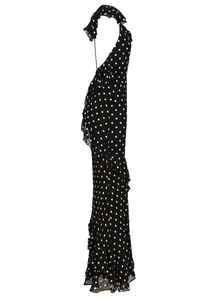 Self-Portrait Long Dress Dresses - Black | 29385dd737e1ab86885556d059913bda1104a681