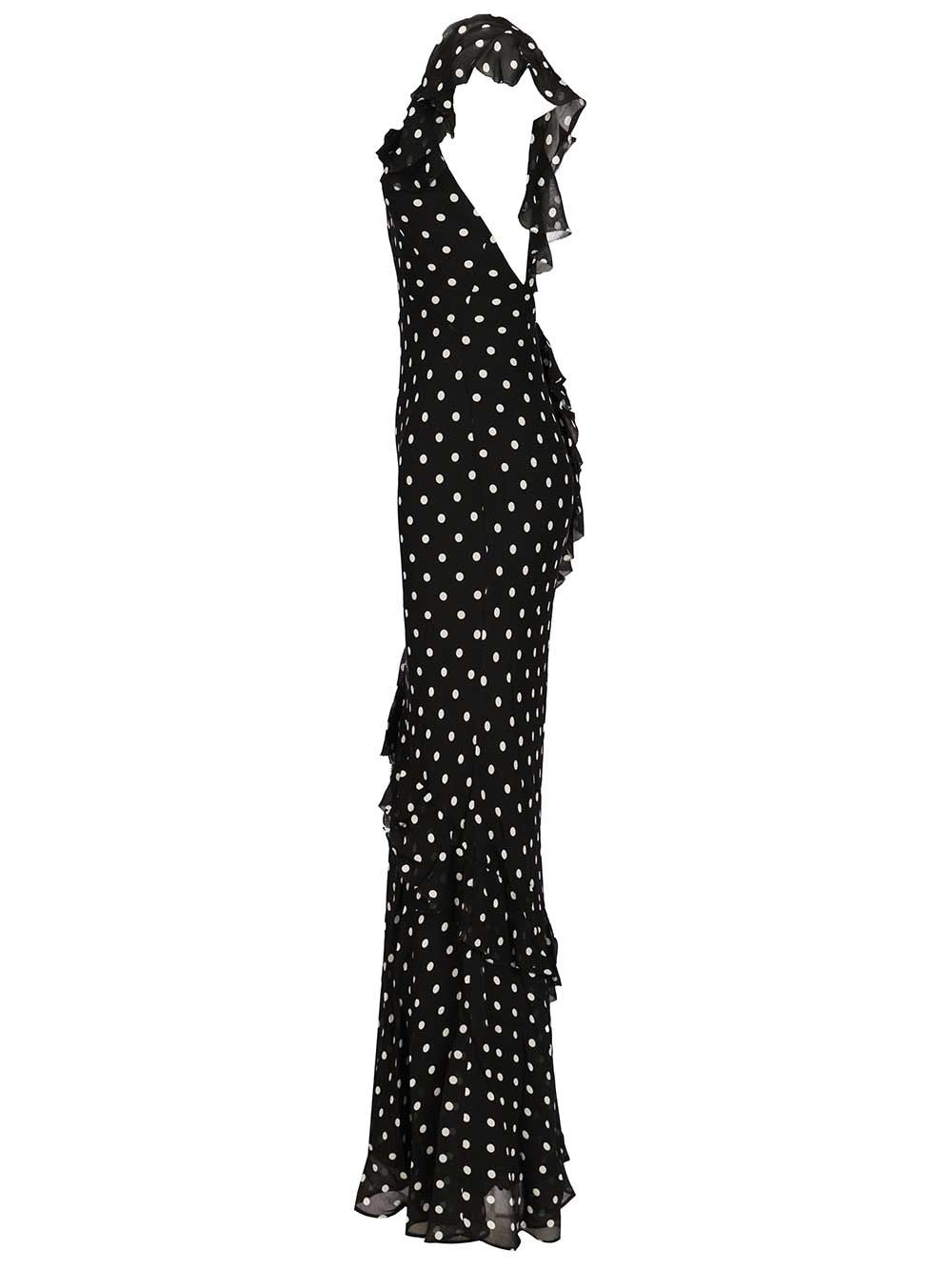 Self-Portrait Long Dress Dresses - Black | c384ba8703d6940744c4e22ac9cbf2945b2c771c