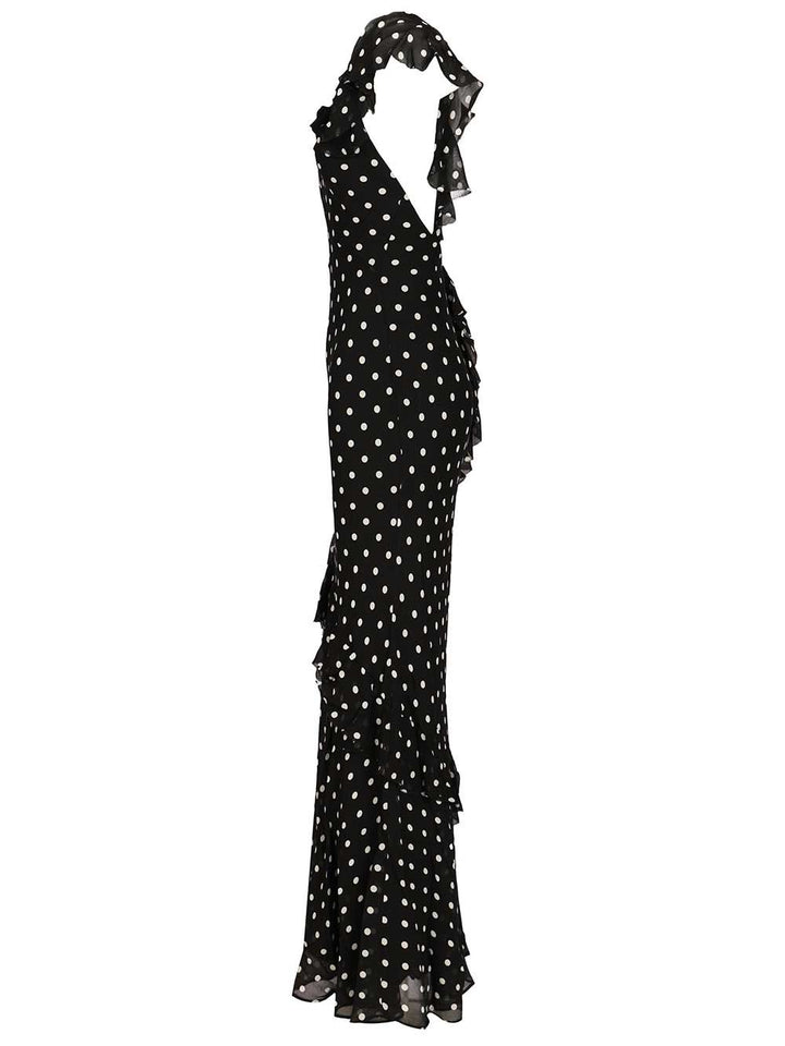 Self-Portrait Long Dress Dresses - Black | c384ba8703d6940744c4e22ac9cbf2945b2c771c