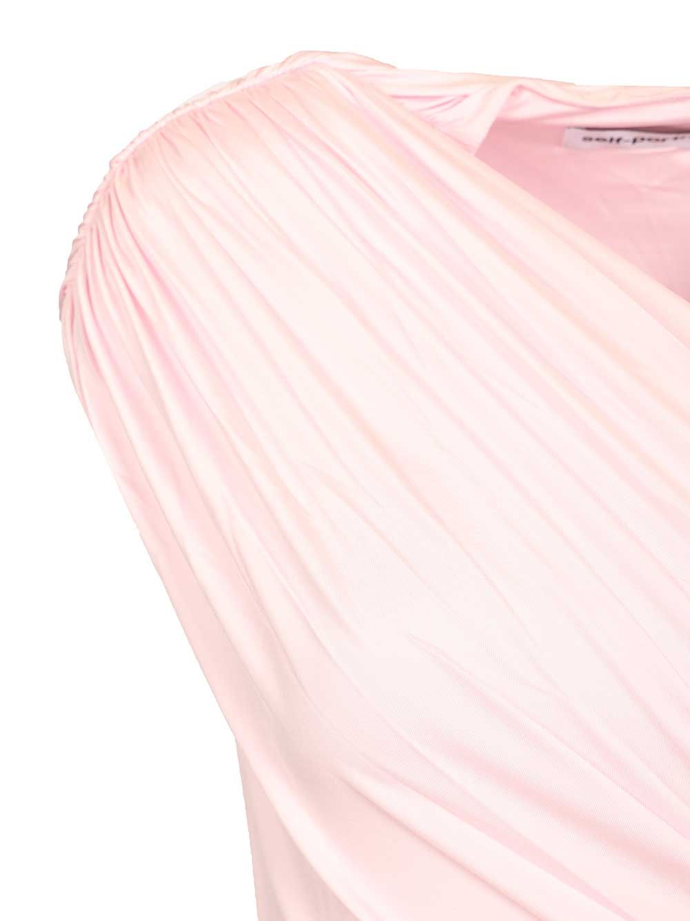 Self-Portrait Long Dress Dresses - Rose | 39182b327d18604f8fe98ae4e790b7e9c9c234f4