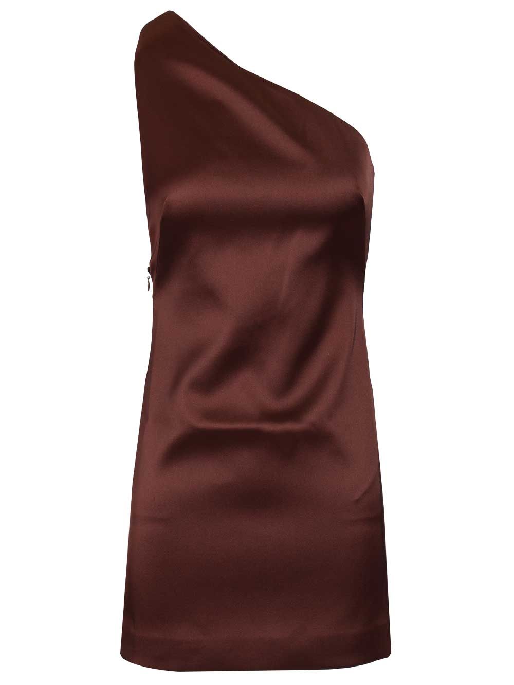 Self-Portrait Mini Dress Dresses - Brown | a7676a70db2a6a8c849a680d0f756e7688895747