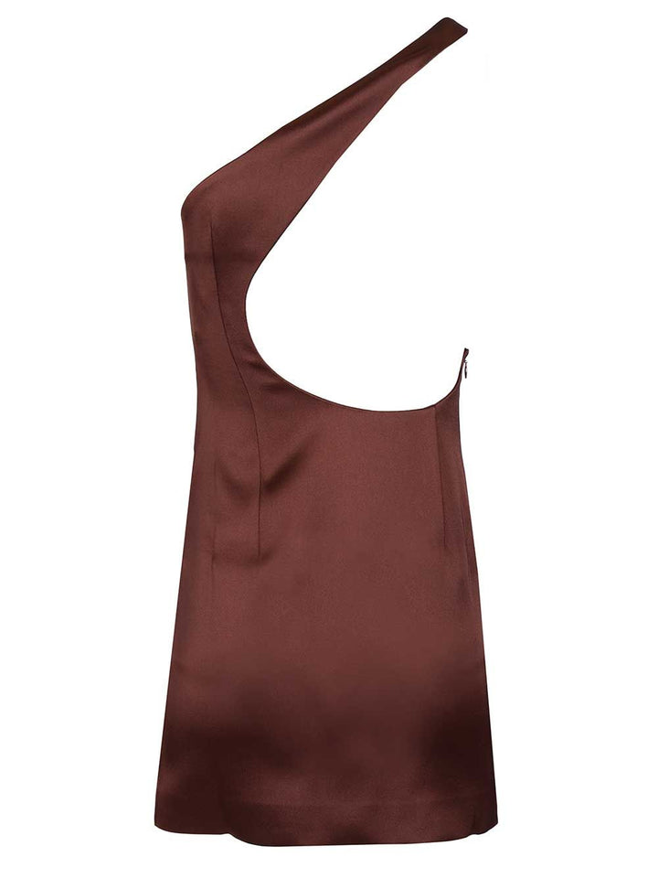 Self-Portrait Mini Dress Dresses - Brown | ef48b3748126eab50115dfd631cf35b8def830c2