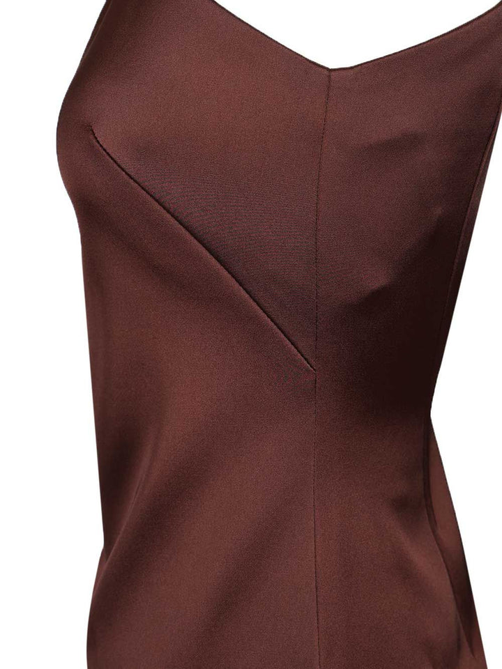 Self-Portrait Mini Dress Dresses - Brown | af14af0ca307c560355c3b55710d56e42c1efa2e