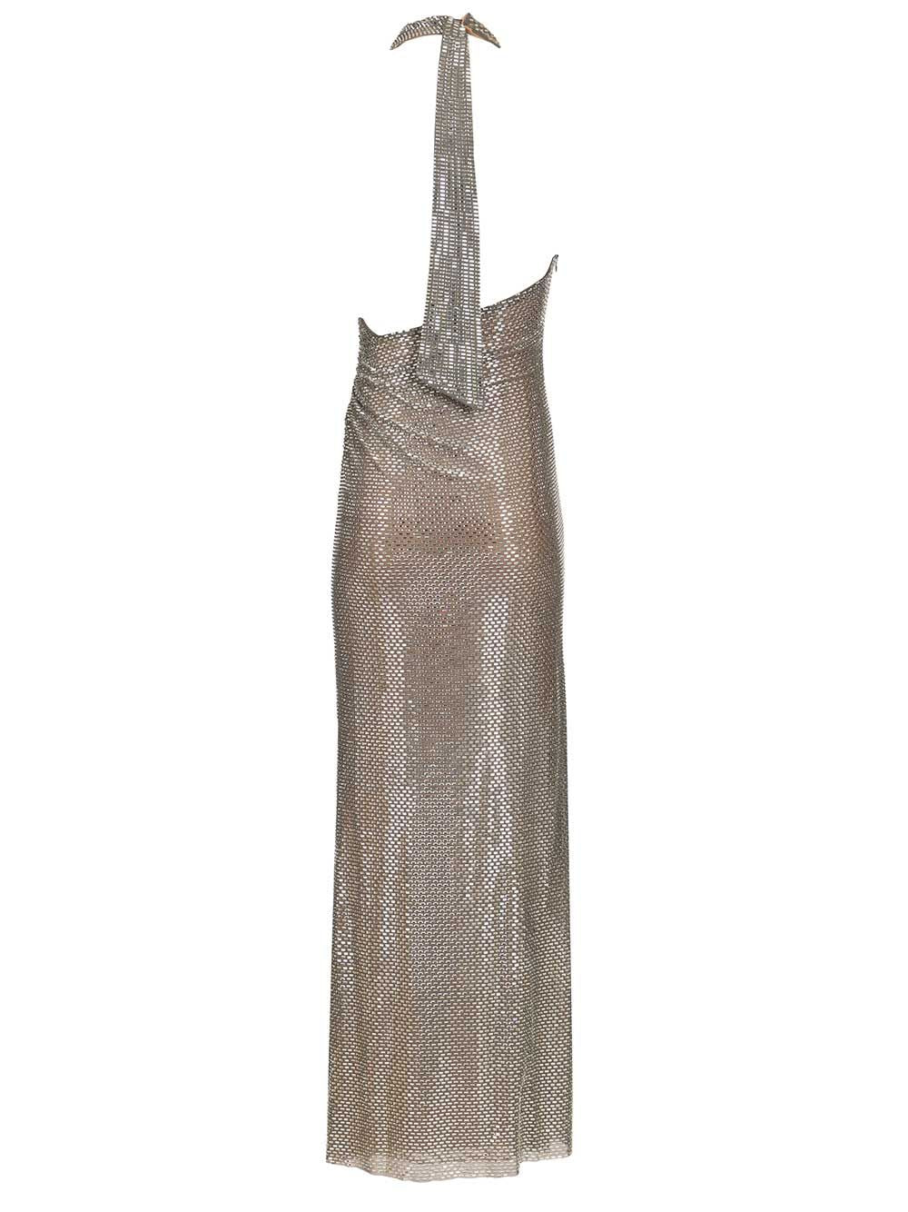 Self-Portrait Long Dress Dresses - Grey | 2aa72e0675effb09a47791bc8cfc02a0f4a8479a