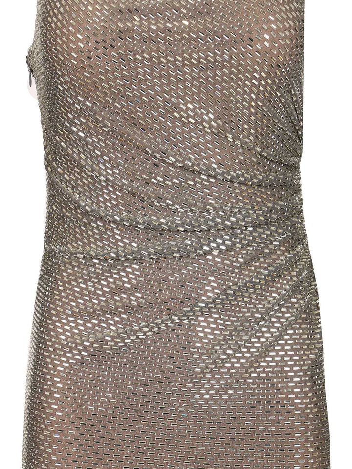 Self-Portrait Long Dress Dresses - Grey | b99f989ffa82640c66e6673a59ff7255ae6f19ab