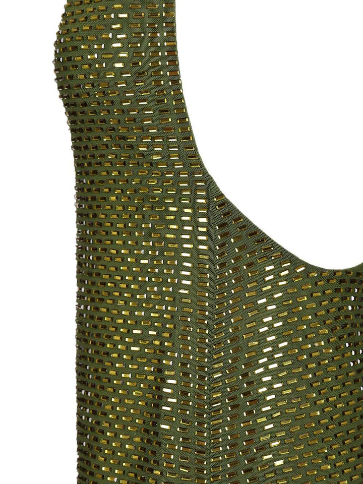 Self-Portrait Mini Dress Dresses - Green | 0bfd1d6959e45f6ac63b8ccb6c8800eddd914775