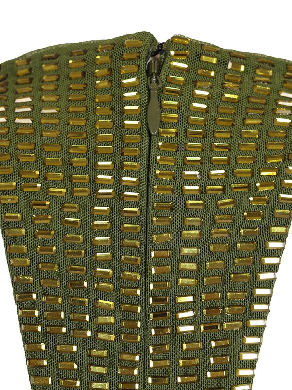 Self-Portrait Mini Dress Dresses - Green | 4fea07d26878a28f74b2ba46a6754c0e7e94810d