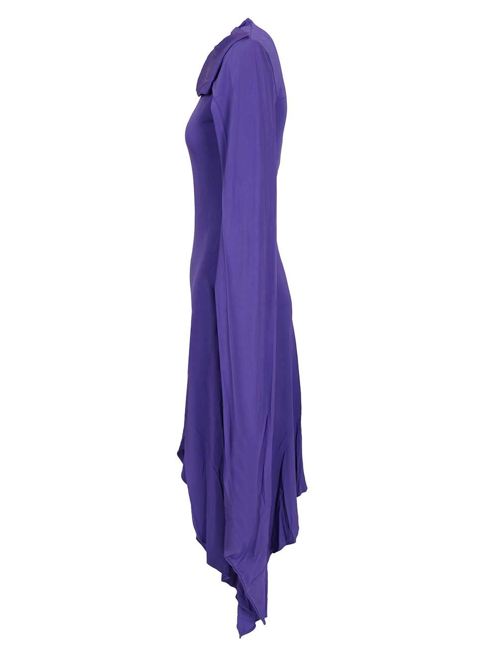 Acne Studios Layered Dress Dresses - Violet | 4e2e5f557263703b391483894476c44ed5cc0440