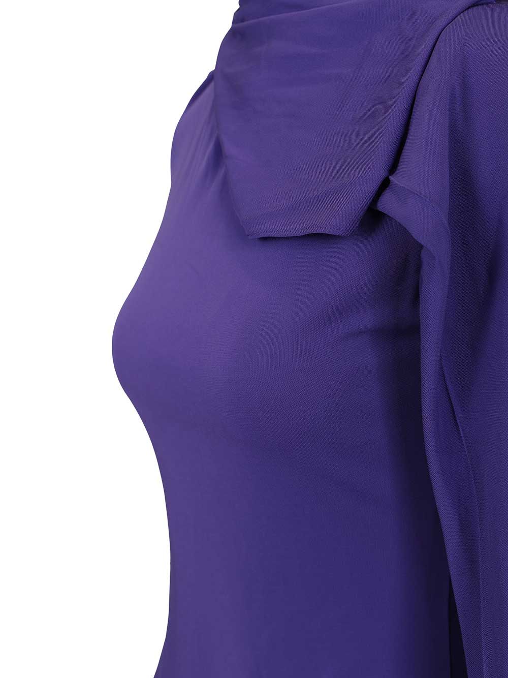 Acne Studios Layered Dress Dresses - Violet | dcabb852ef092ac87c925c30f74c365d5ade1b85