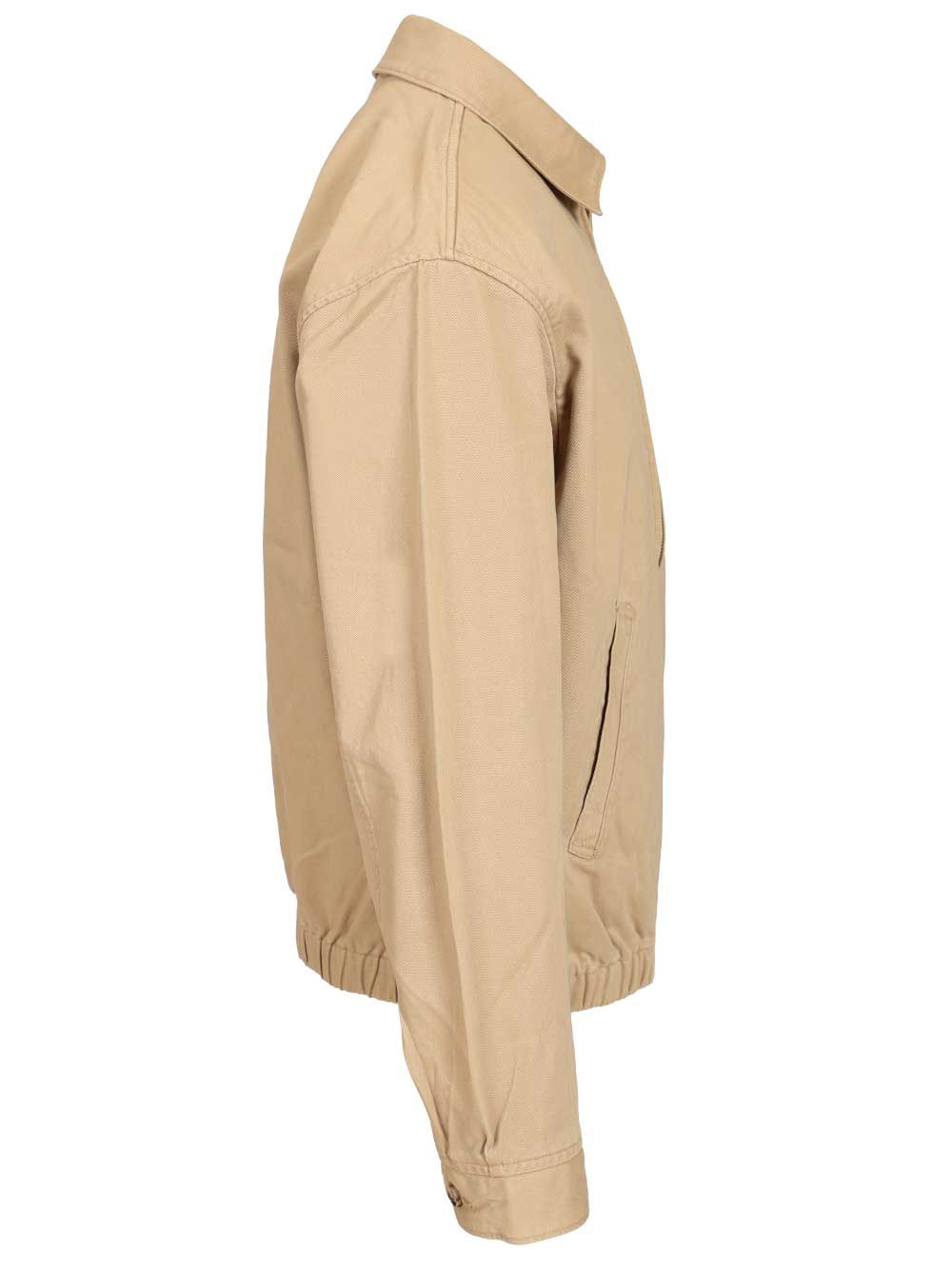 Polo Ralph Lauren Lined-Windbreaker Piece Dyed Cotton Twill Jackets - Beige | 437a71f22277da25722f5cea68f5e560345efa11
