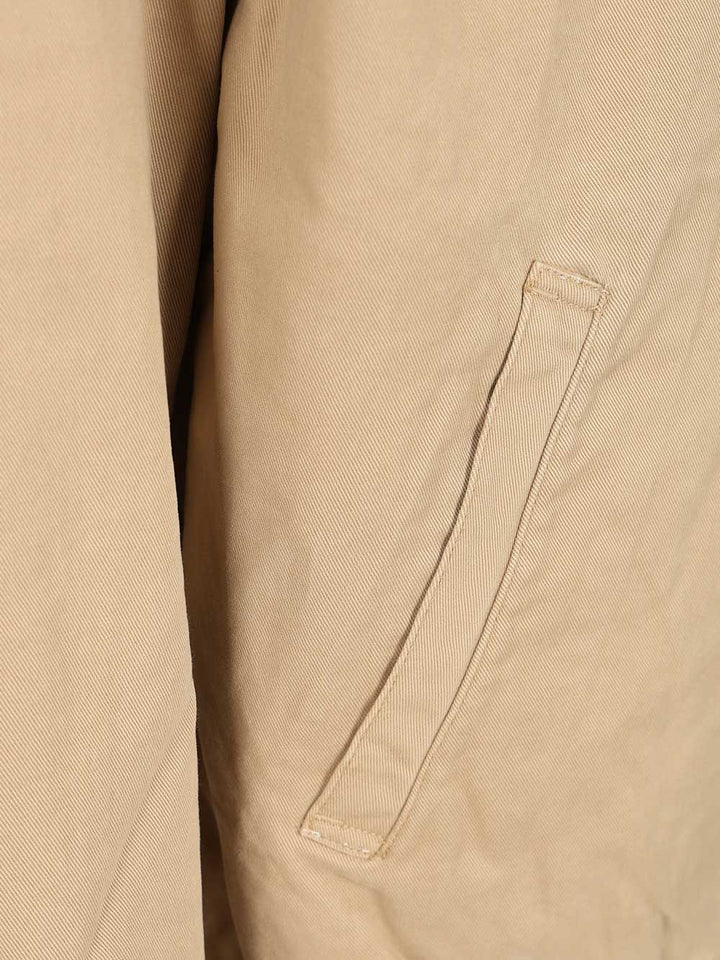 Polo Ralph Lauren Lined-Windbreaker Piece Dyed Cotton Twill Jackets - Beige | 3bad55ca56ba02c8c09f2c63f7670e68176d58bd