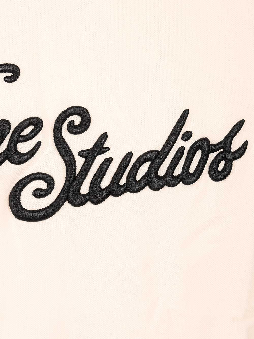 Acne Studios With Embroidered Logo T-Shirt - Rose | 95d7d355a0f2cc84f573e61a29b16b16306639c6