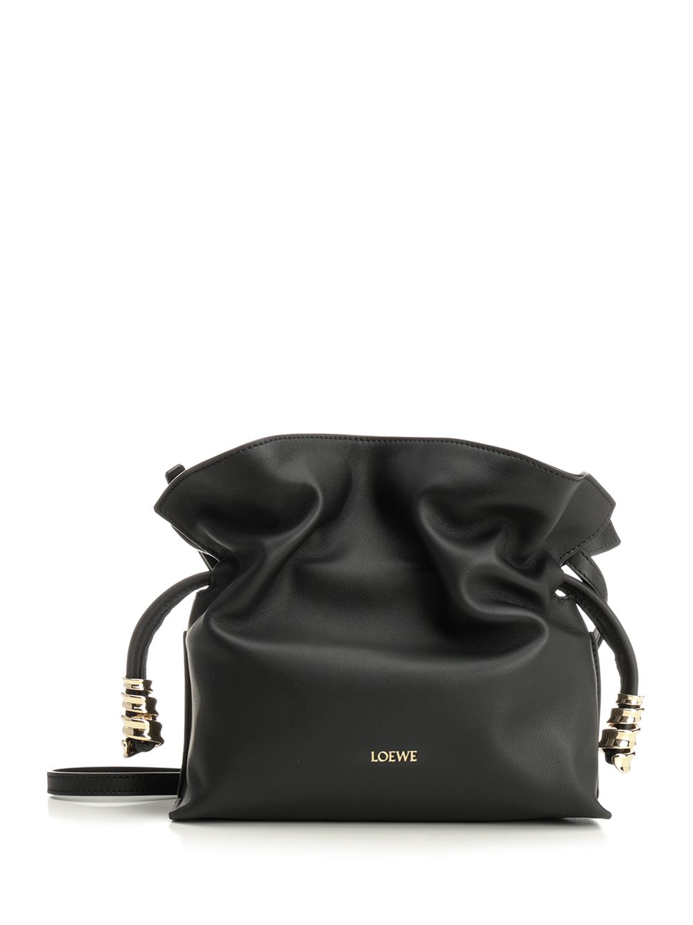 Loewe Flamenco Clutch Coil Mini Handbags - Black | 6a45ad0738d91c87bd7a6d4b9a8defc66a26d49c