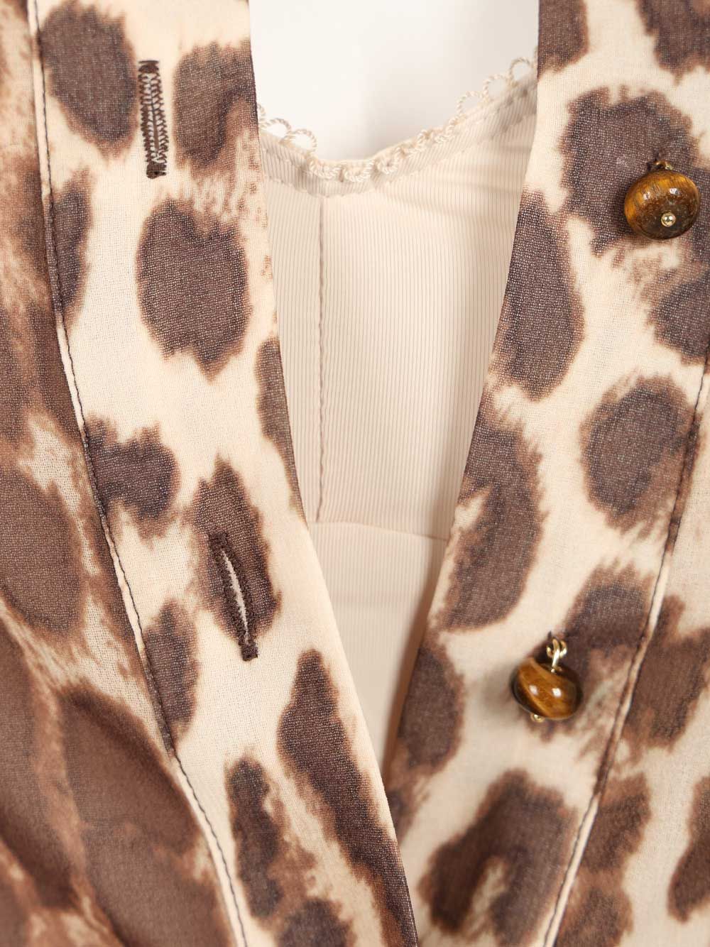 Zimmermann Sunray Collared Shirt Shirts - Animalier | bdd38b643ff9bfdc8bdd4e21b093b410df1b9c75