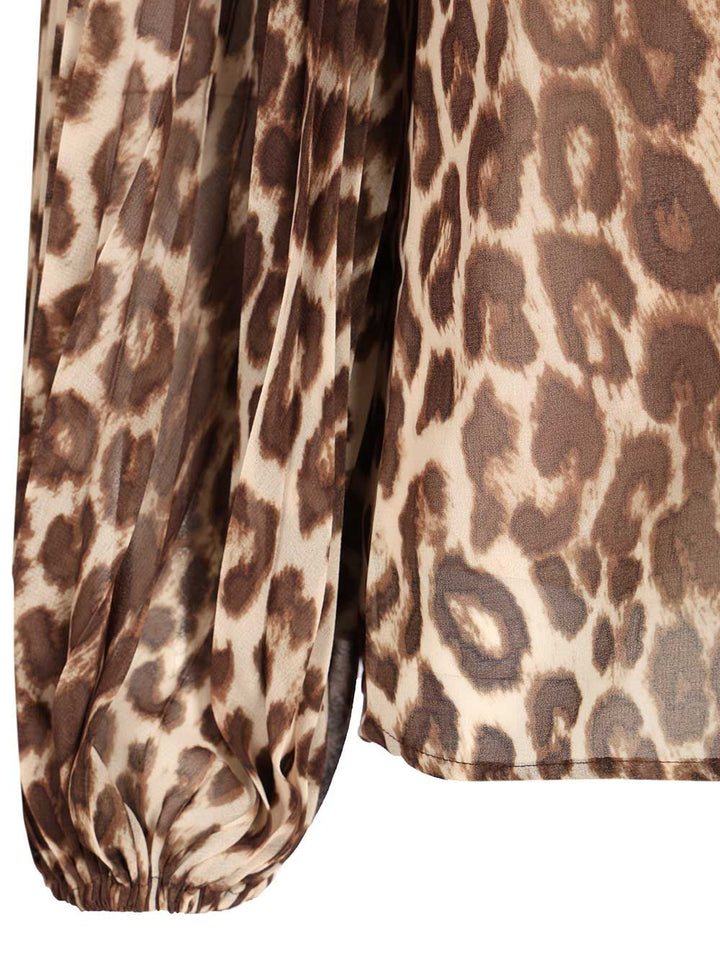 Zimmermann Sunray Collared Shirt Shirts - Animalier | 69e8d6f9d1f166783858a14ff0b7794a65bb7e30