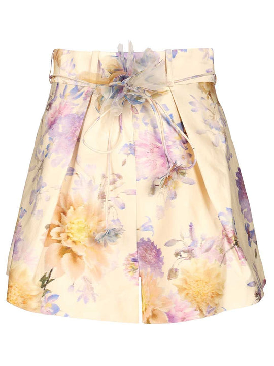 Luna Tuck Short Trousers Multicolor