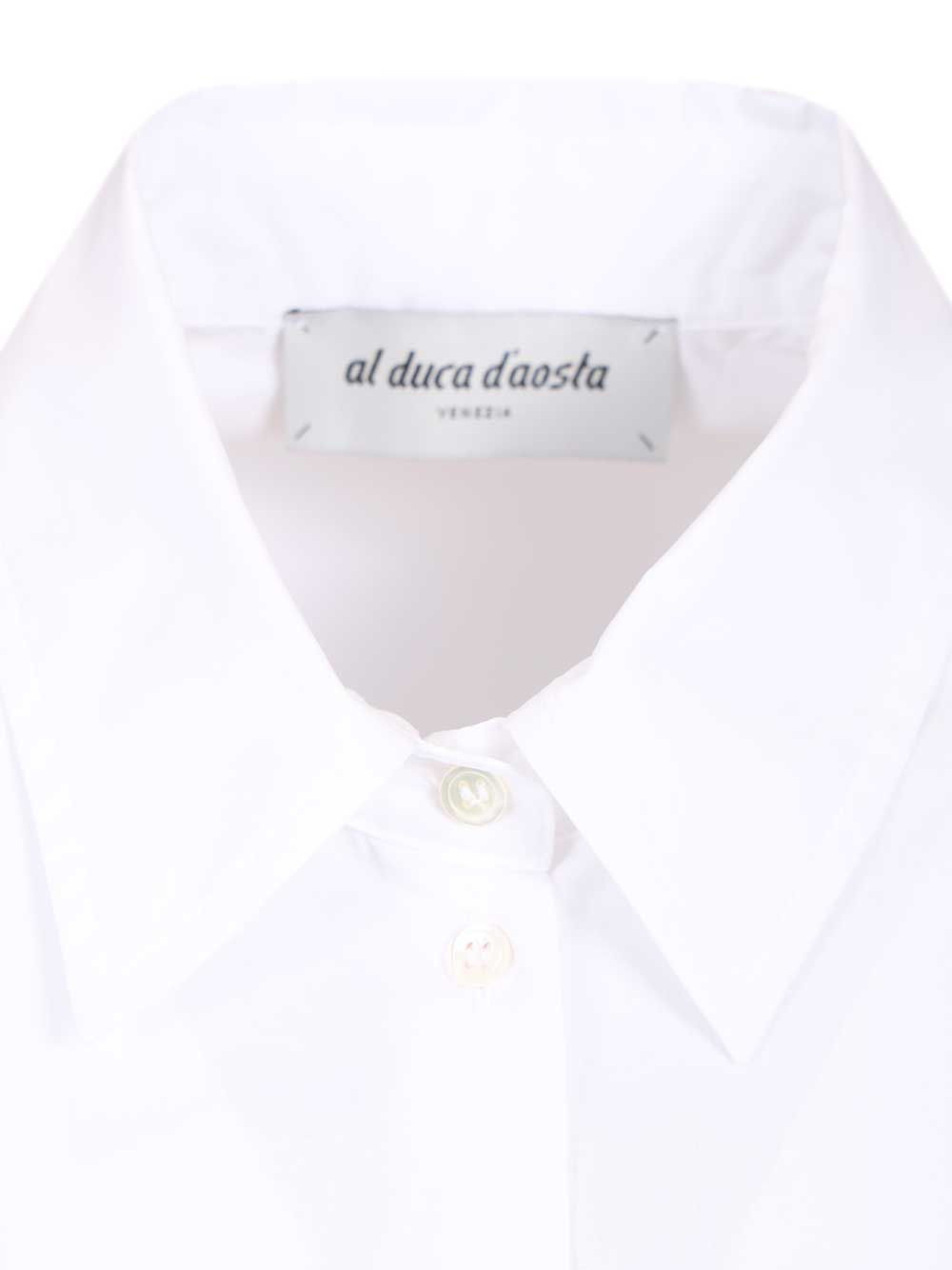 Al Duca D'Aosta Cotton Shirt Shirts - White | b3ea2c589456e401a9f2b0bca2086b8fdd2c7ae5