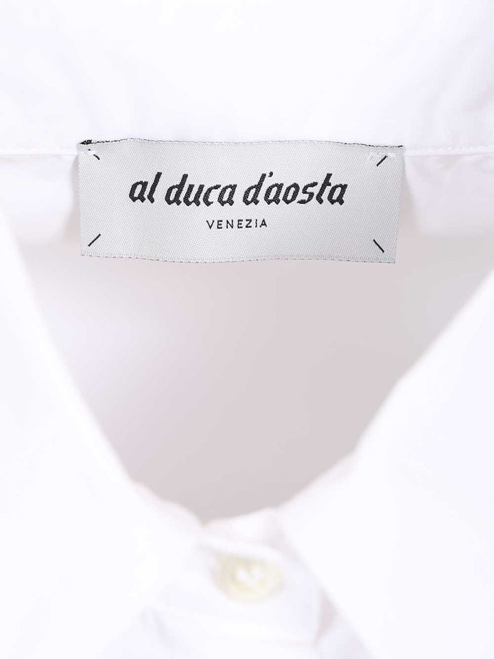 Al Duca D'Aosta Cotton Shirt Shirts - White | 6d98443d877ea85d391d250e33806160ab2f979b