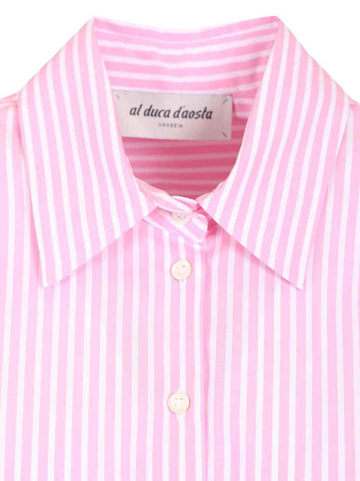 Al Duca D'Aosta Cotton Shirt Shirts - Rose | a6331ff6658e7ca92a867355b3e022617a3bee5f
