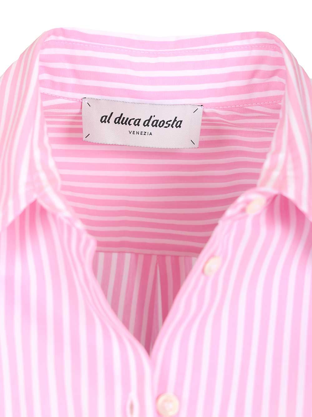 Al Duca D'Aosta Cotton Shirt Shirts - Rose | 828008b5a4a7a0e76f652e1e6356fa9637af2909