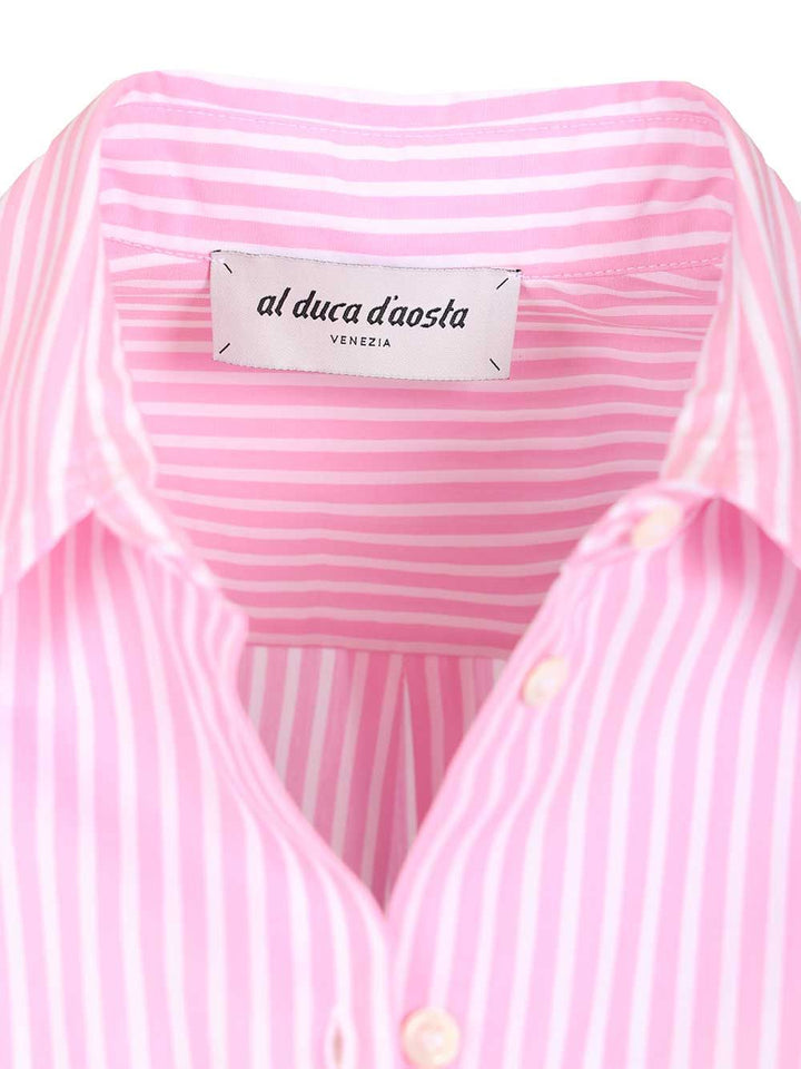 Al Duca D'Aosta Cotton Shirt Shirts - Rose | 828008b5a4a7a0e76f652e1e6356fa9637af2909