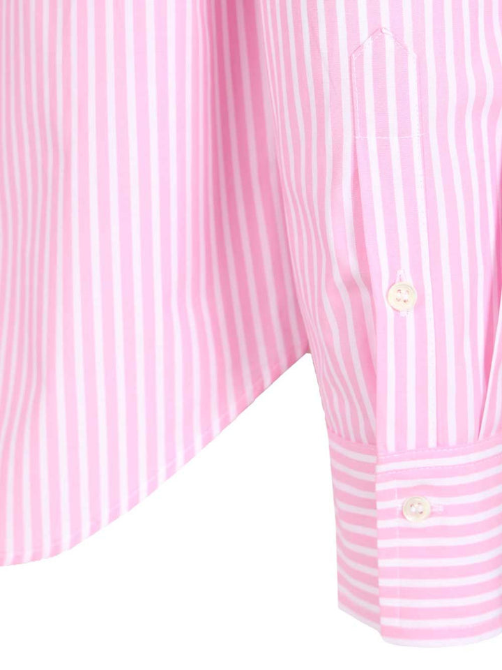 Al Duca D'Aosta Cotton Shirt Shirts - Rose | 89f32d630f7cf0834ebb5c523c8aa7839f155287