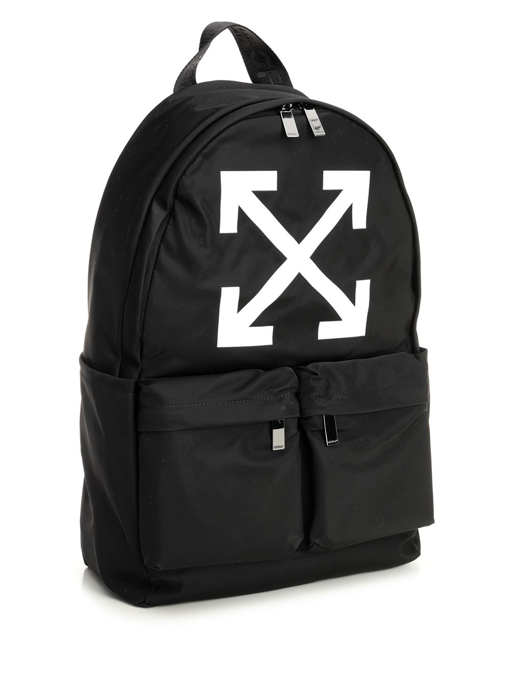 Off-White Arrow Print Backpack Backpacks & Travels - Black | 4191ecd397ee2e7de86066a954ebc17199d66479
