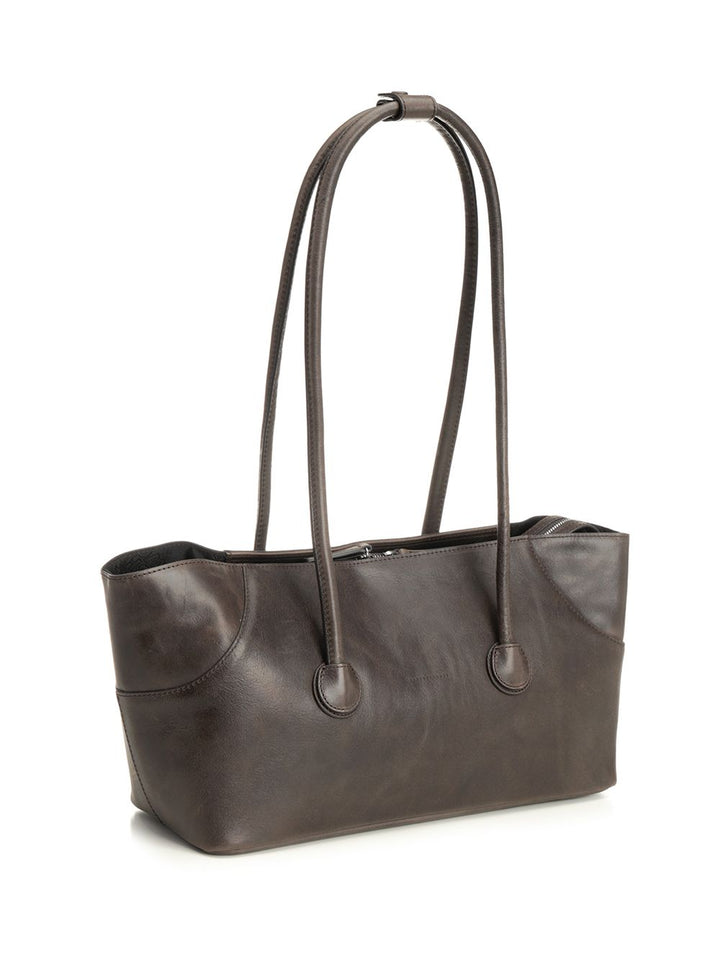 Margesherwood Boat Shopper Large Cow Leather. Handbags - Brown | 94057ec3aad499d14b8ce1c2b74fb11938443ca3