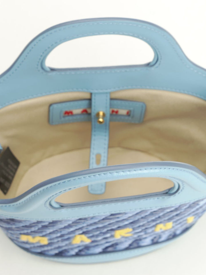 Marni Tropicalia Micro Handbags - Light blue | fb3c0b9cec06ea967ca7080dec17871ffbb94759